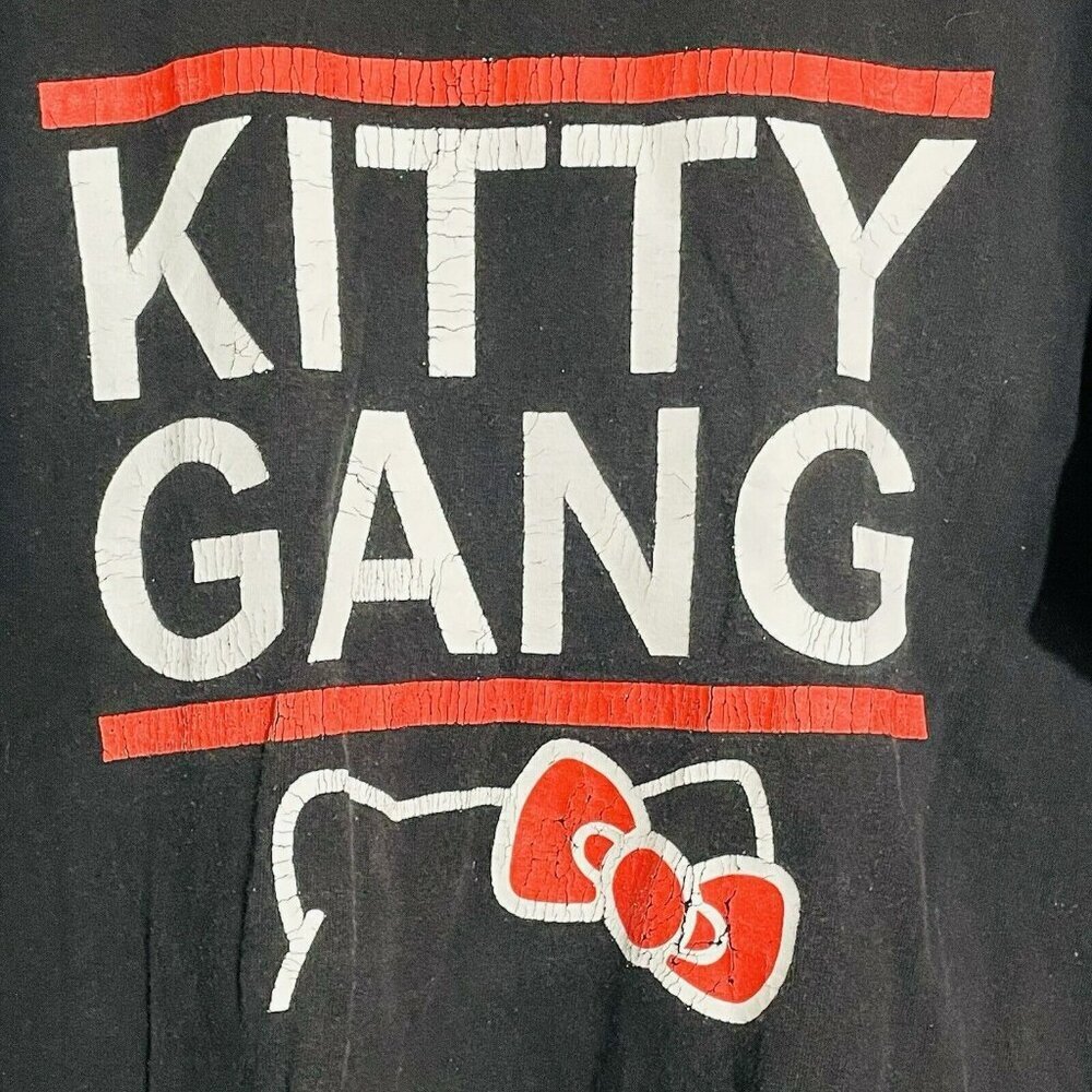 Hello Kitty Gang Tshirt Men Women Size XL Logo Cat Kitten Animation Japan Iconic - Picture 11 of 12